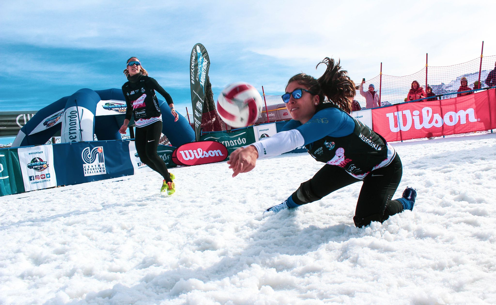 Queen and King of the Court format successfully trialled at Snow Volleyball  festival in Innsbruck